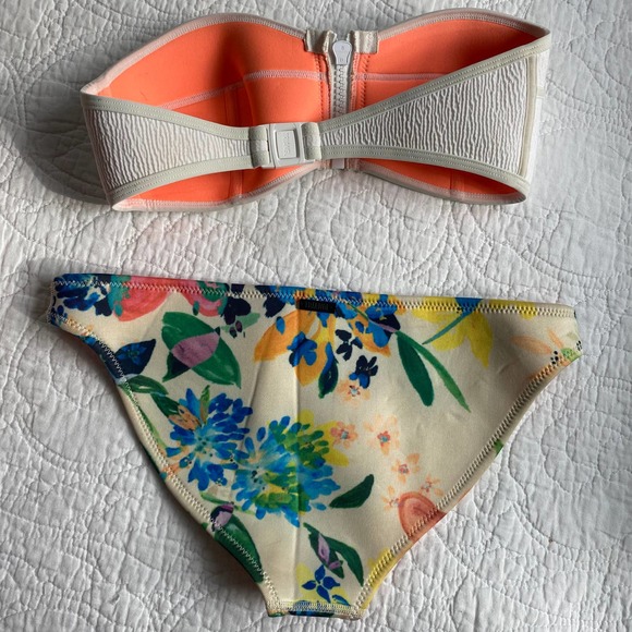 🌼 TRIANGL Confetti Garden Lemon Rose Bikini Set - Picture 5 of 7